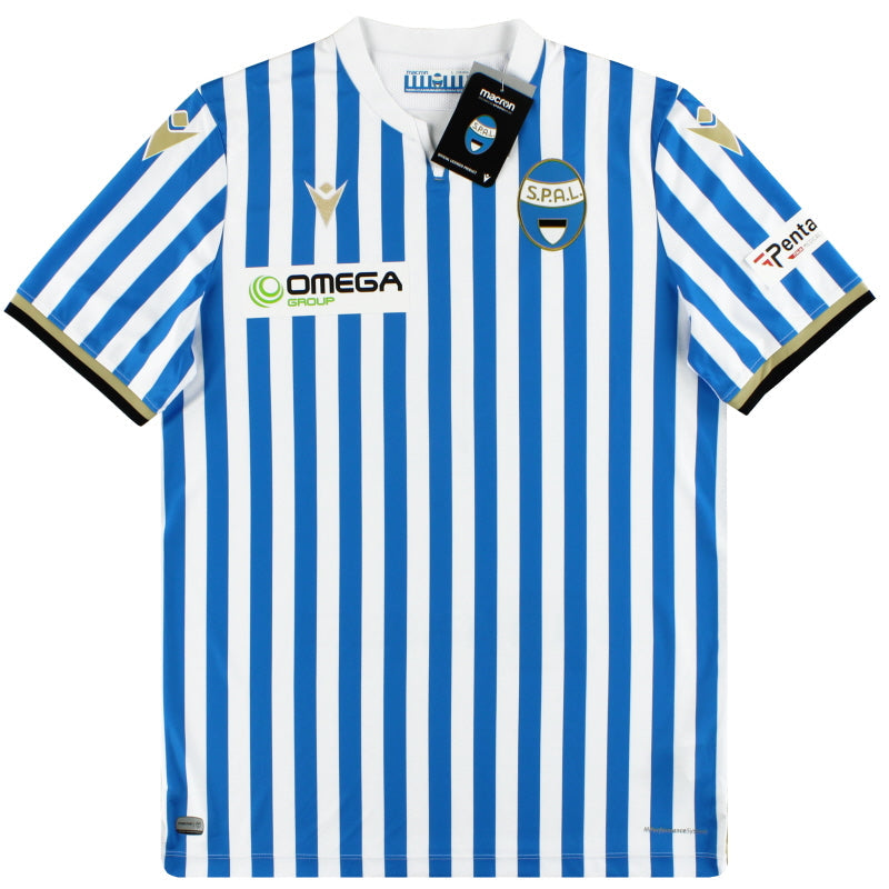 2019-20 SPAL Macron Heimtrikot *m/Etikett* XXL