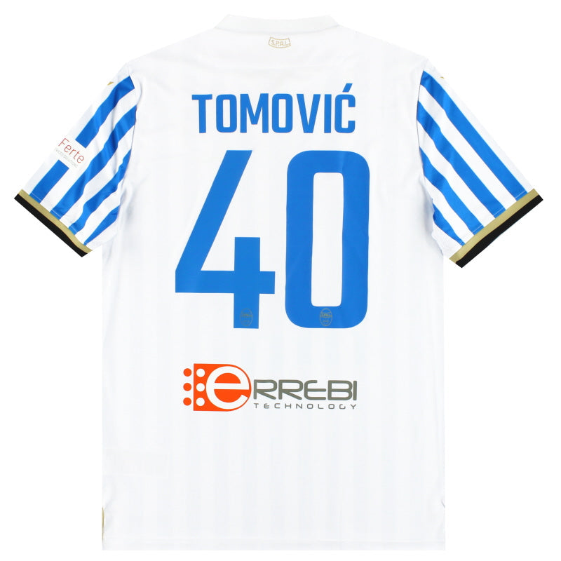 2019-20 SPAL Macron Heimtrikot Tomovic #40 *m. Etikett* L