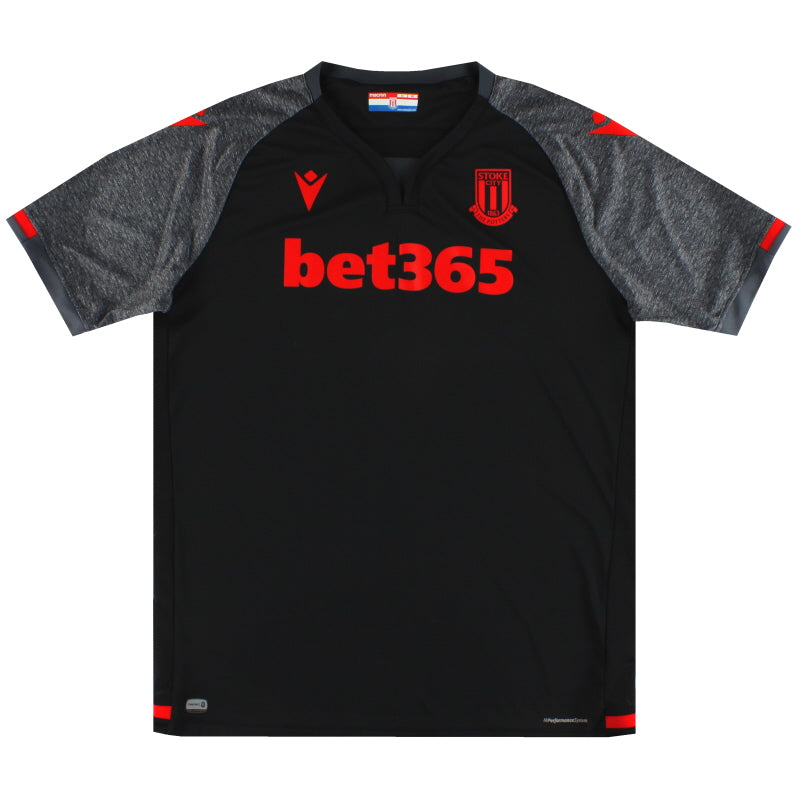 2019-20 Stoke City Macron Auswärtstrikot *Neuwertig* 4XL