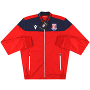 2019-20 Stoke City Macron Walkout Jacke *BNIB* M