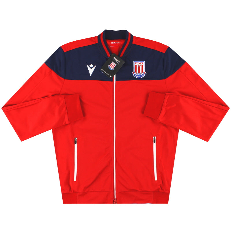 2019-20 Stoke City Macron Walkout Jacke *BNIB* M