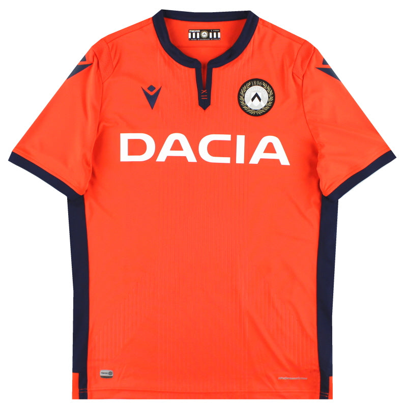 2019-20 Udinese Macron Auswärtstrikot *Neuwertig* L