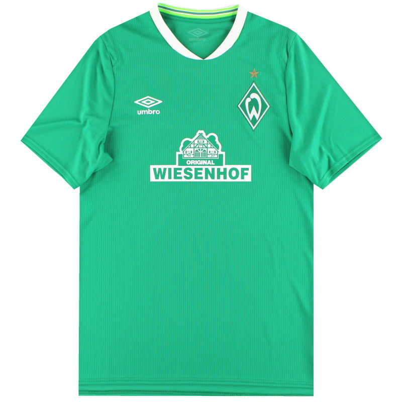 2019-20 Werder Bremen Umbro Heimtrikot *Neuwertig* M