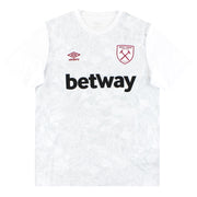 2019-20 West Ham Umbro Aufwärmshirt *Neuwertig* L