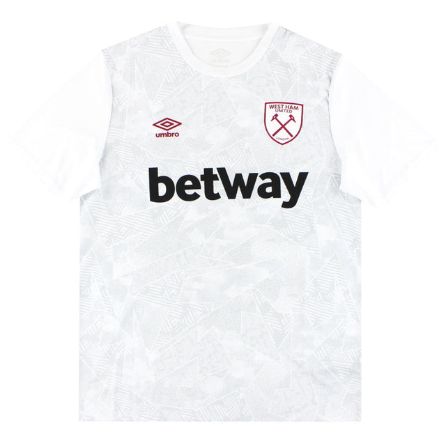 2019-20 West Ham Umbro Warm Up Shirt *As New* L