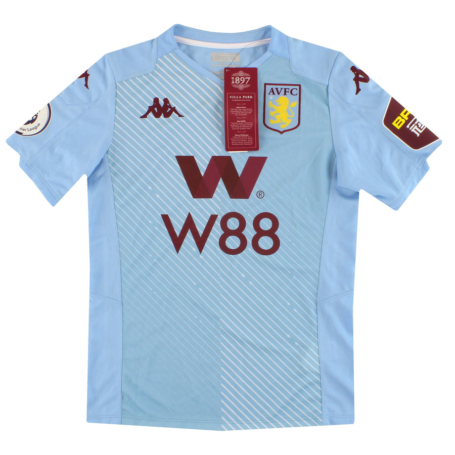 2019-20 Aston Villa Kappa Auswärtstrikot *m. Etiketten* S