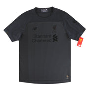 2019-20 Liverpool New Balance Blackout Trikot *mit Etiketten* L