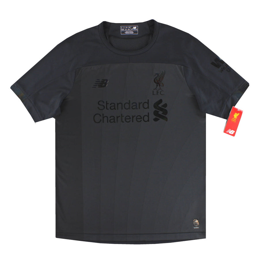 2019-20 Liverpool New Balance Blackout Trikot *mit Etiketten* L