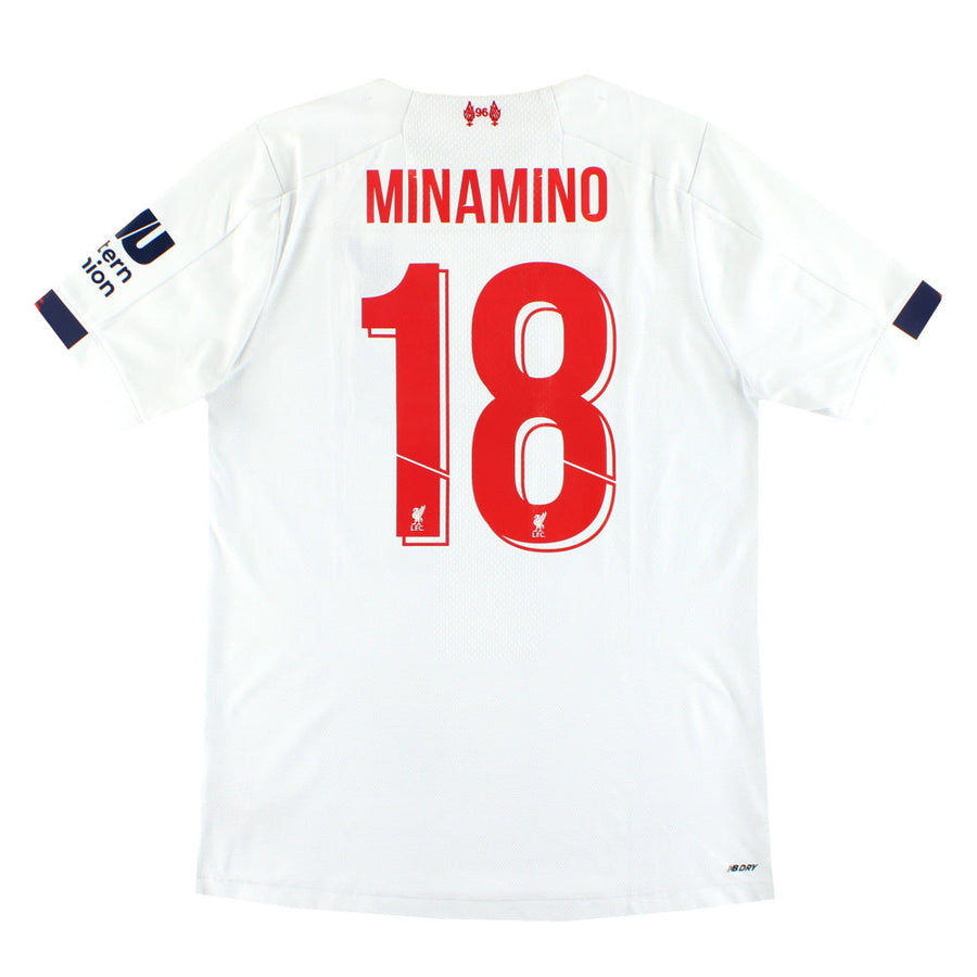 2019-20 Liverpool New Balance Elite Auswärtstrikot Minamino #18 XL