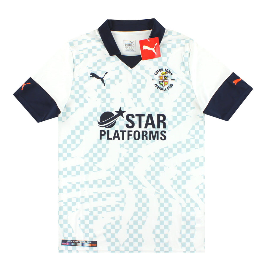 2019-20 Luton Town Puma Auswärtstrikot *m. Etiketten* M