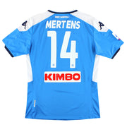 2019-20 Neapel Kappa Kombat Pro Heimtrikot Mertens #14 XXL