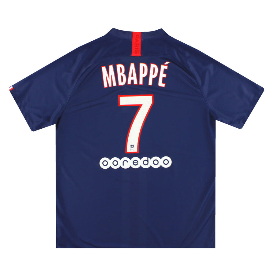 2019-20 Paris Saint-Germain Nike Heimtrikot Mbappé #7 XL