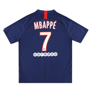2019-20 Paris Saint-Germain Nike Heimtrikot Mbappe #7 XL