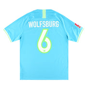 2019-20 Wolfsburg II Nike Spielertrikot Auswärts #6 L