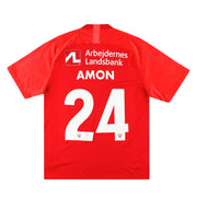 2019-21 Nordsjaelland Nike Heimtrikot Amon #24 XL