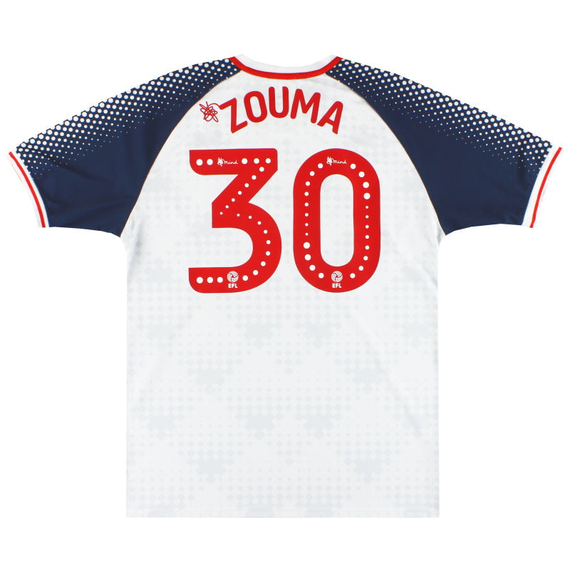 2019-20 Bolton Gegründet 1877 Heimtrikot Zouma #30 L