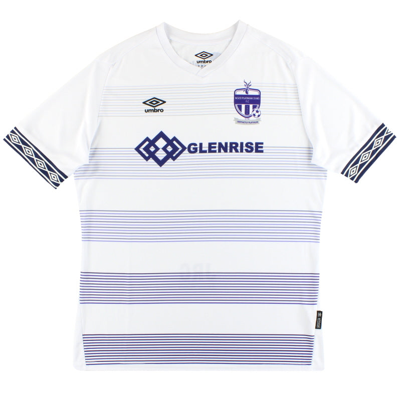 2019 Ngezi Platinum Stars Umbro Auswärtstrikot *Neuwertig* M
