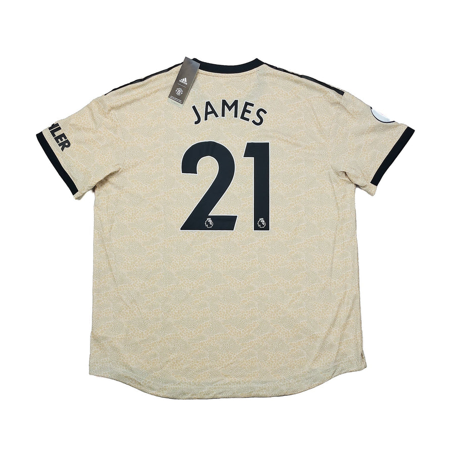 2019/20 Manchester United James #21 *BNWT* Authentisches Auswärtstrikot (XXL) Adidas