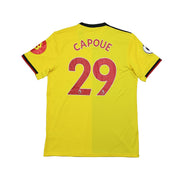 2019/20 Watford Capoue #29 *Match Worn/Issue* Heimtrikot (L) Adidas