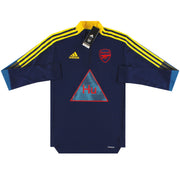 2020-21 Arsenal adidas Human Race 1/4 Zip Training Top *mit Etiketten* XS