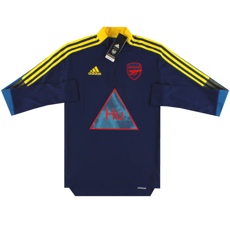 2020-21 Arsenal adidas Human Race 1/4 Zip Training Top *mit Etiketten* XS