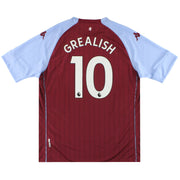 2020-21 Aston Villa Kappa Kombat Heimtrikot Grealish #10 *mit Etiketten* XXL