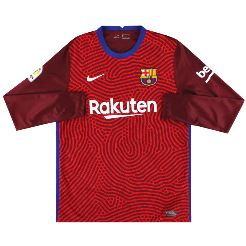 2020-21 Barcelona Nike Torwarttrikot *Neuwertig* L