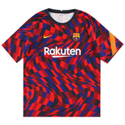 2020-21 Barcelona Nike Pre-Match Trikot XL