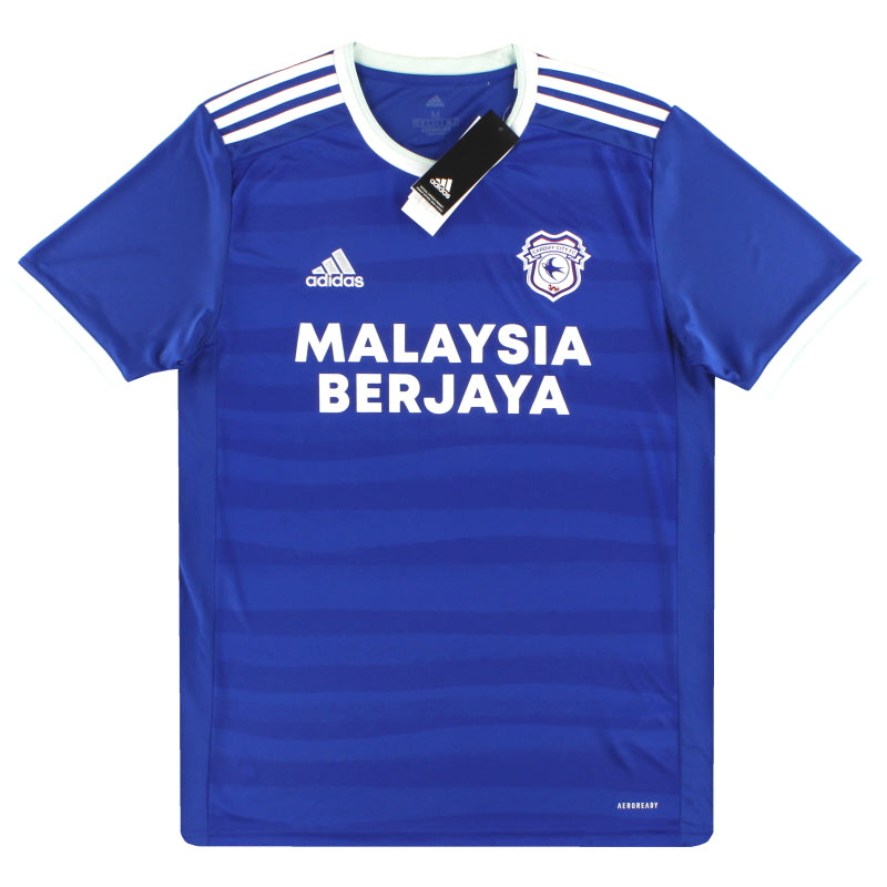 2020-21 Cardiff City adidas Heimtrikot *BNIB* M
