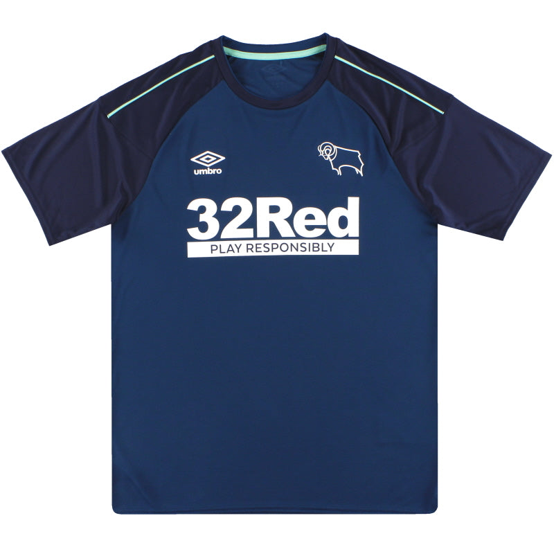 2020-21 Derby County Umbro Auswärtstrikot S