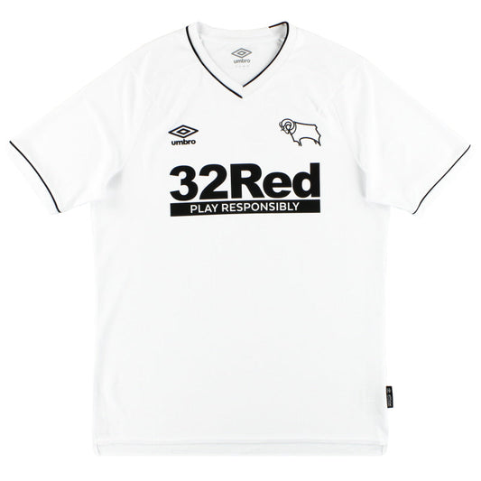 2020-21 Derby County Umbro Home Shirt M