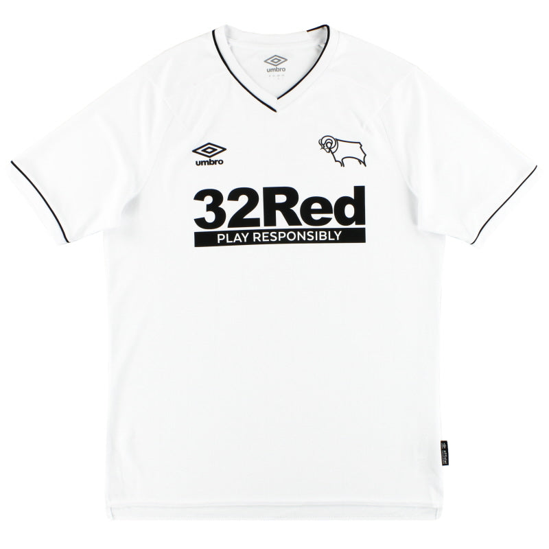 2020-21 Derby County Umbro Heimtrikot M