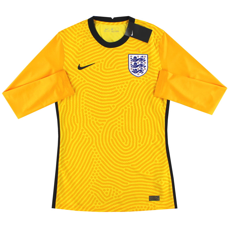 2020-21 England Nike Torwarttrikot – Spielerversion *Neu mit Etikett* M