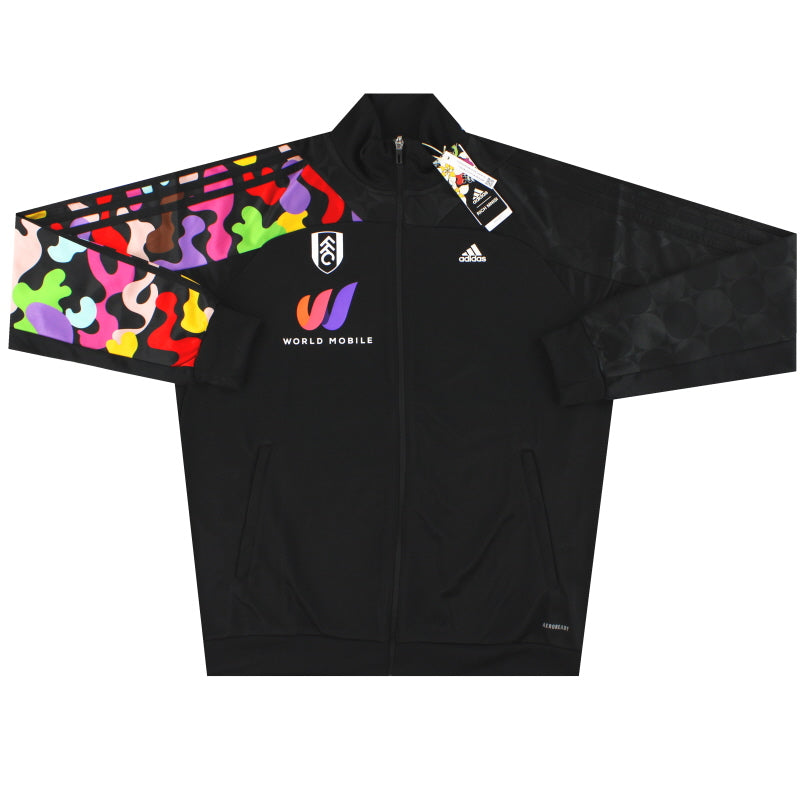 2020-21 Fulham adidas Love Unites Trainingsjacke *mit Etiketten* L