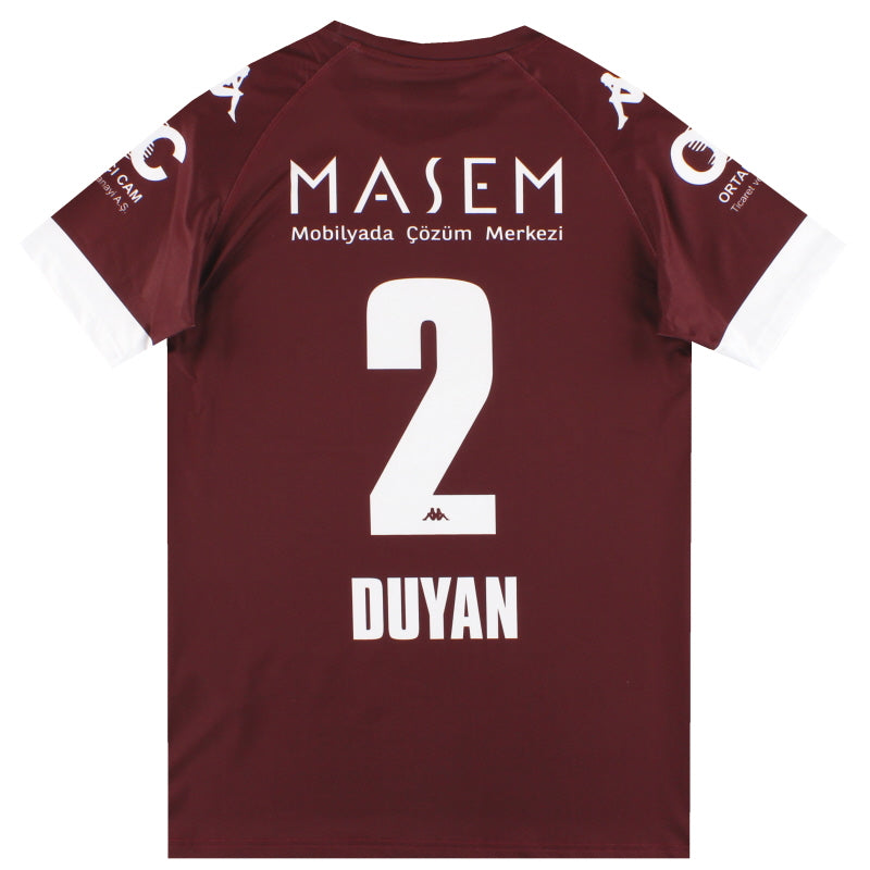 2020-21 Inegolspor Player Issue Heimtrikot Duyan #2 *Neuwertig* M