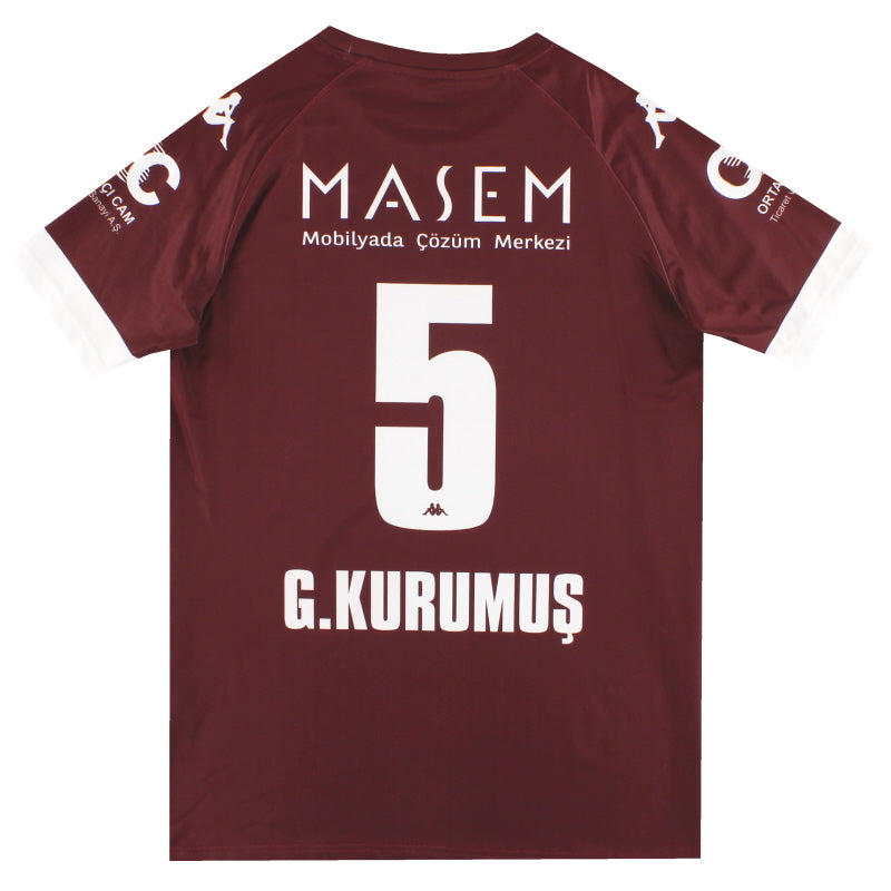 2020-21 Inegolspor Player Issue Home Shirt G.Kurumus #5 *Neuwertig* L