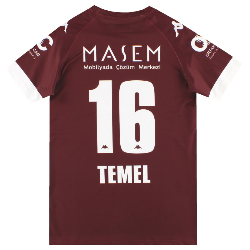 2020-21 Inegolspor Player Issue Heimtrikot Temel #16 *Neuwertig* M