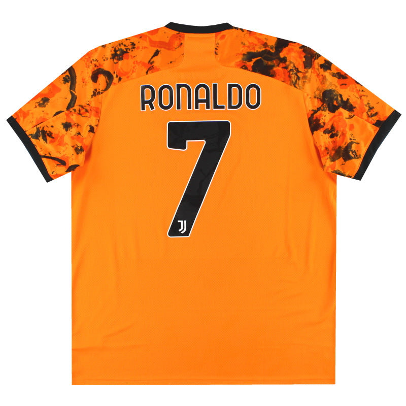 2020-21 Juventus adidas Auswärtstrikot Ronaldo #7 *Neuwertig* XL