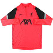 2020-21 Liverpool Nike 1/4 Reißverschluss Drill Top L
