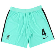 2020-21 Liverpool Nike Vapor Auswärtsshorts #4 *Neu* XL