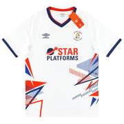 2020-21 Luton Town Umbro Auswärtstrikot *m. Etiketten* S