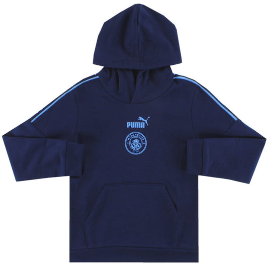 2020-21 Manchester City Puma FTBL Culture Hoodie *BNIB* Youth XS
