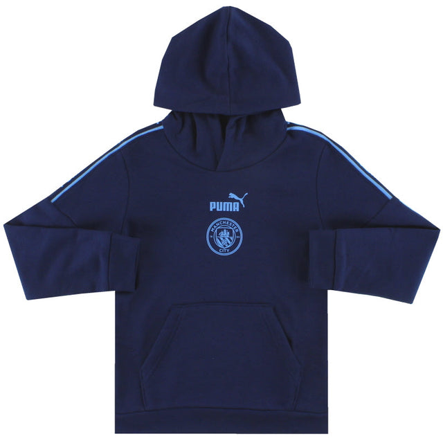 2020-21 Manchester City Puma FTBL Culture Hoodie *BNIB* Youth XS