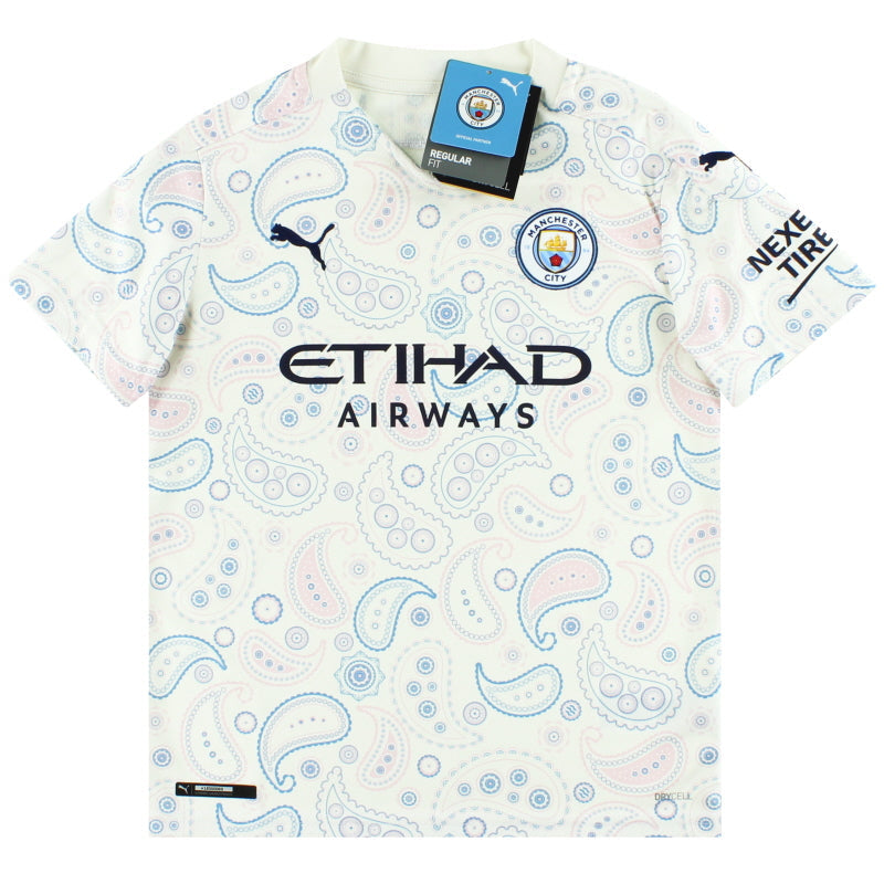2020-21 Manchester City Puma Ausweichtrikot *BNIB* Jugend XXS