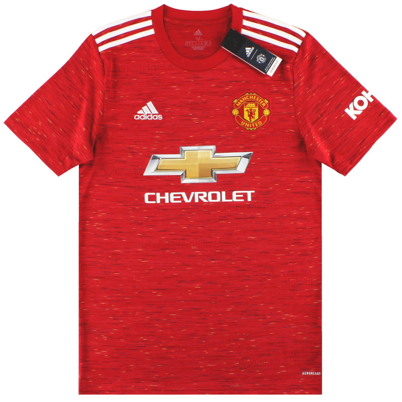 2020-21 Manchester United adidas Heimtrikot *mit Etiketten* XL