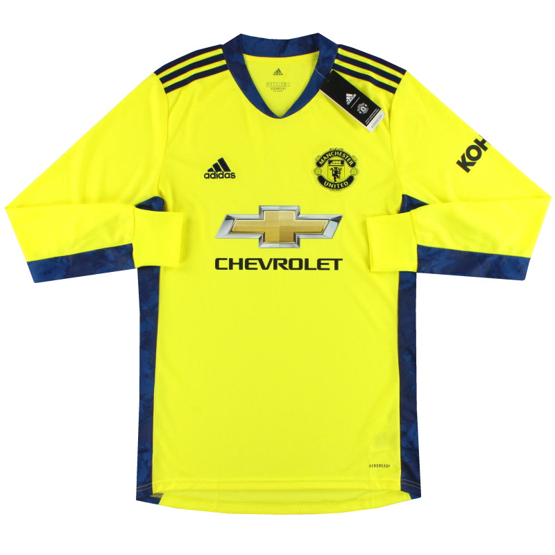 2020-21 Manchester United adidas Torwart-Trikot *m/Etikett* M