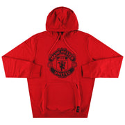 2020-21 Manchester United adidas DNA Hoodie *Neuwertig* L