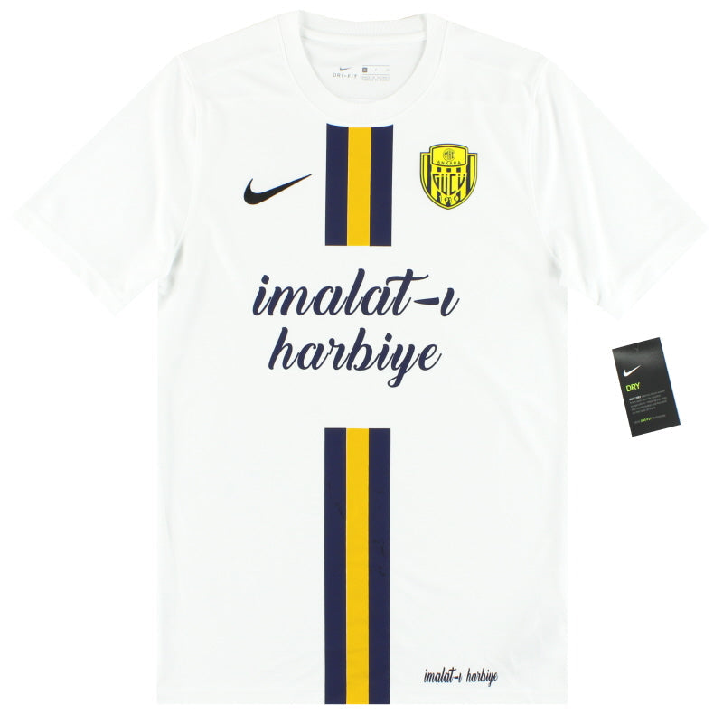 2020-21 MKE Ankaragucu Nike Auswärtstrikot *m/Etiketten* S