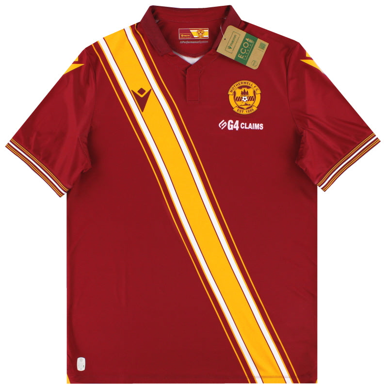 2023-24 Motherwell Macron Auswärtstrikot *BNIB* L