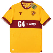 2023-24 Motherwell Macron Heimtrikot *NEU MIT ETIKETTEN* XXXL